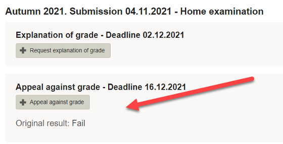 choose appeal.png Select appeal against the grade